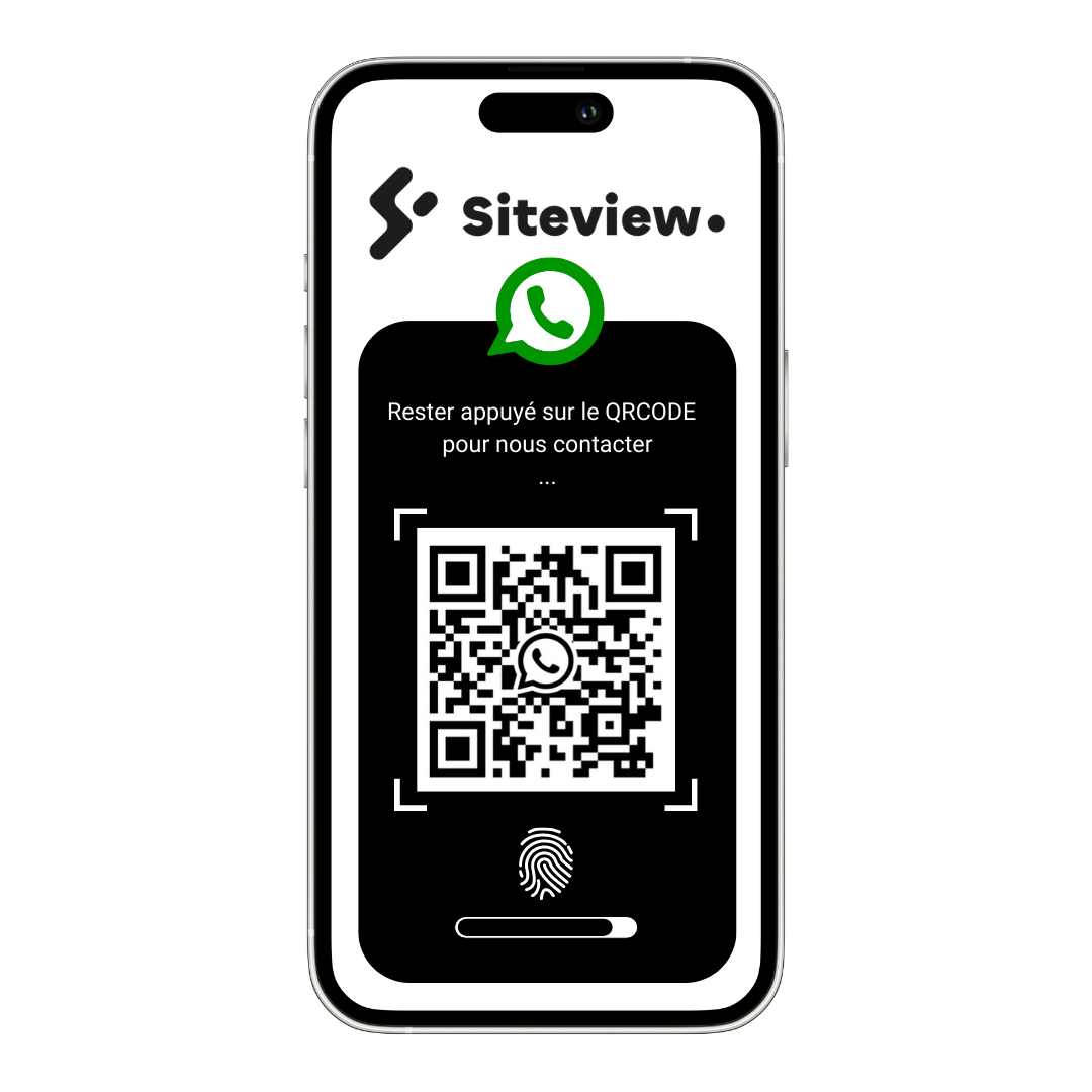 Rester appuyé sur le QRCODE pour nous contacter (2)